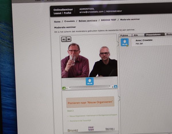 Blog van Jaap Peters: ‘My first webinar’